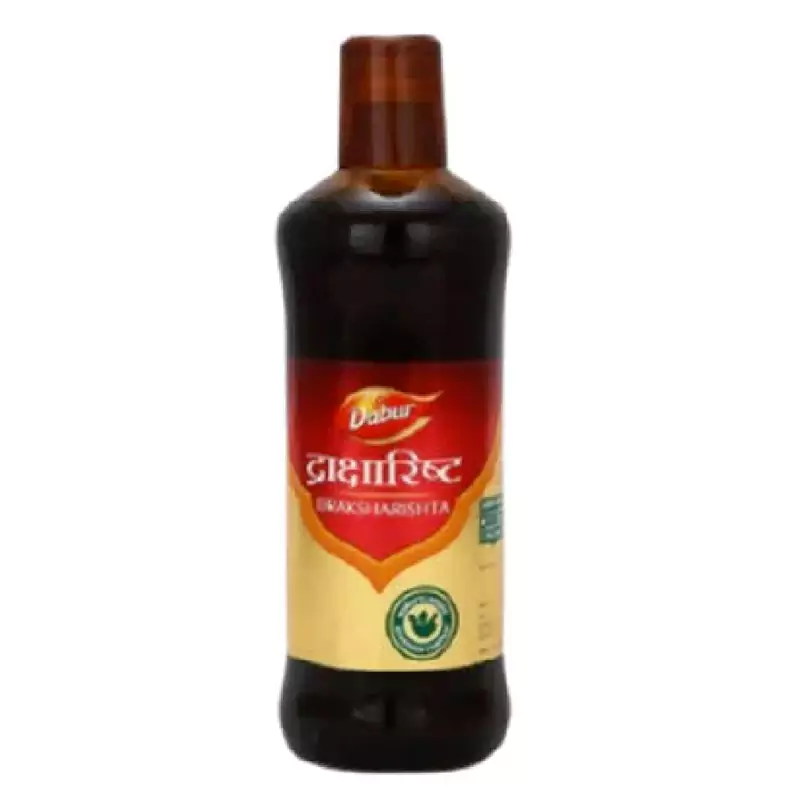 Dabur Drakshasava Syrup, 450 ml-1.webp
